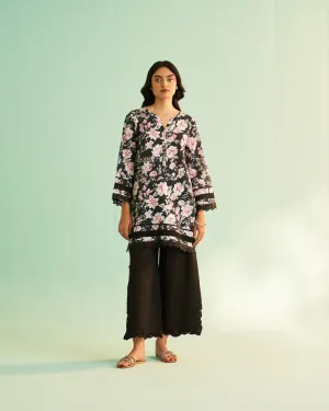 Aafreen Elegance Black Kurta Set