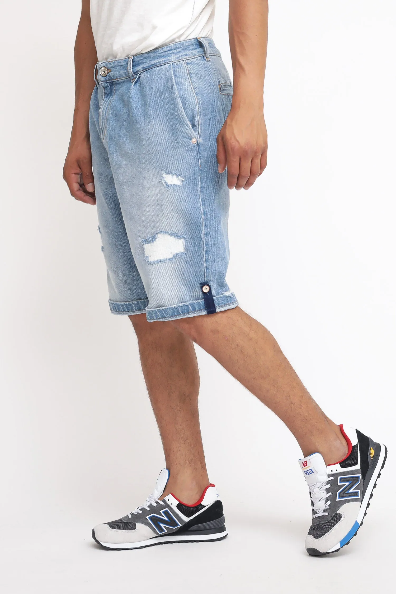 Bermuda Chinos - Denim