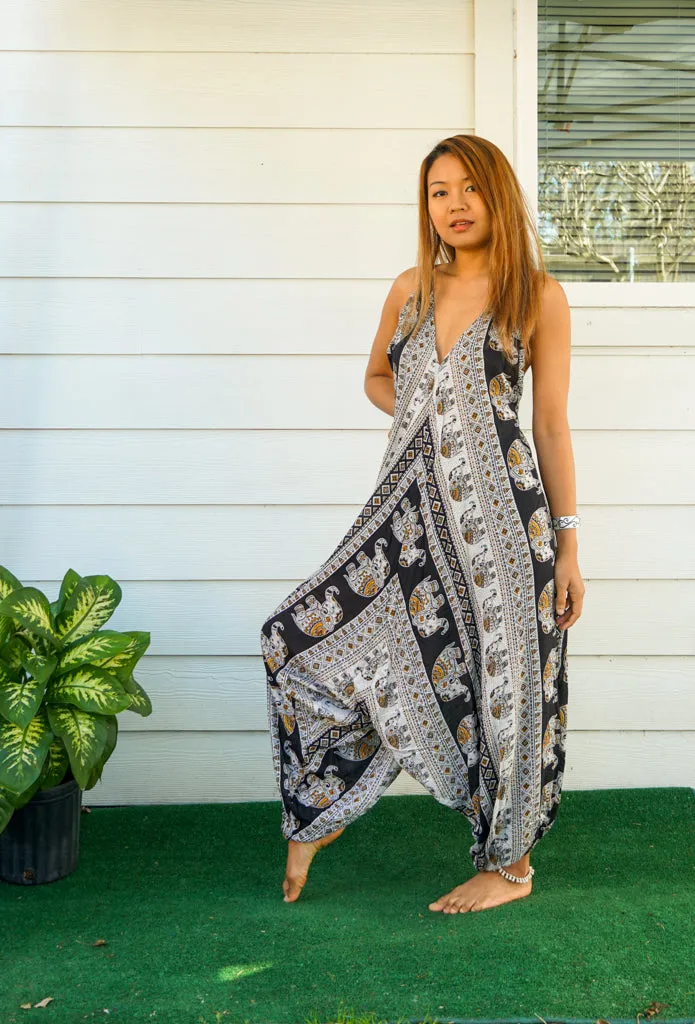Boho Elephant Jumpsuit