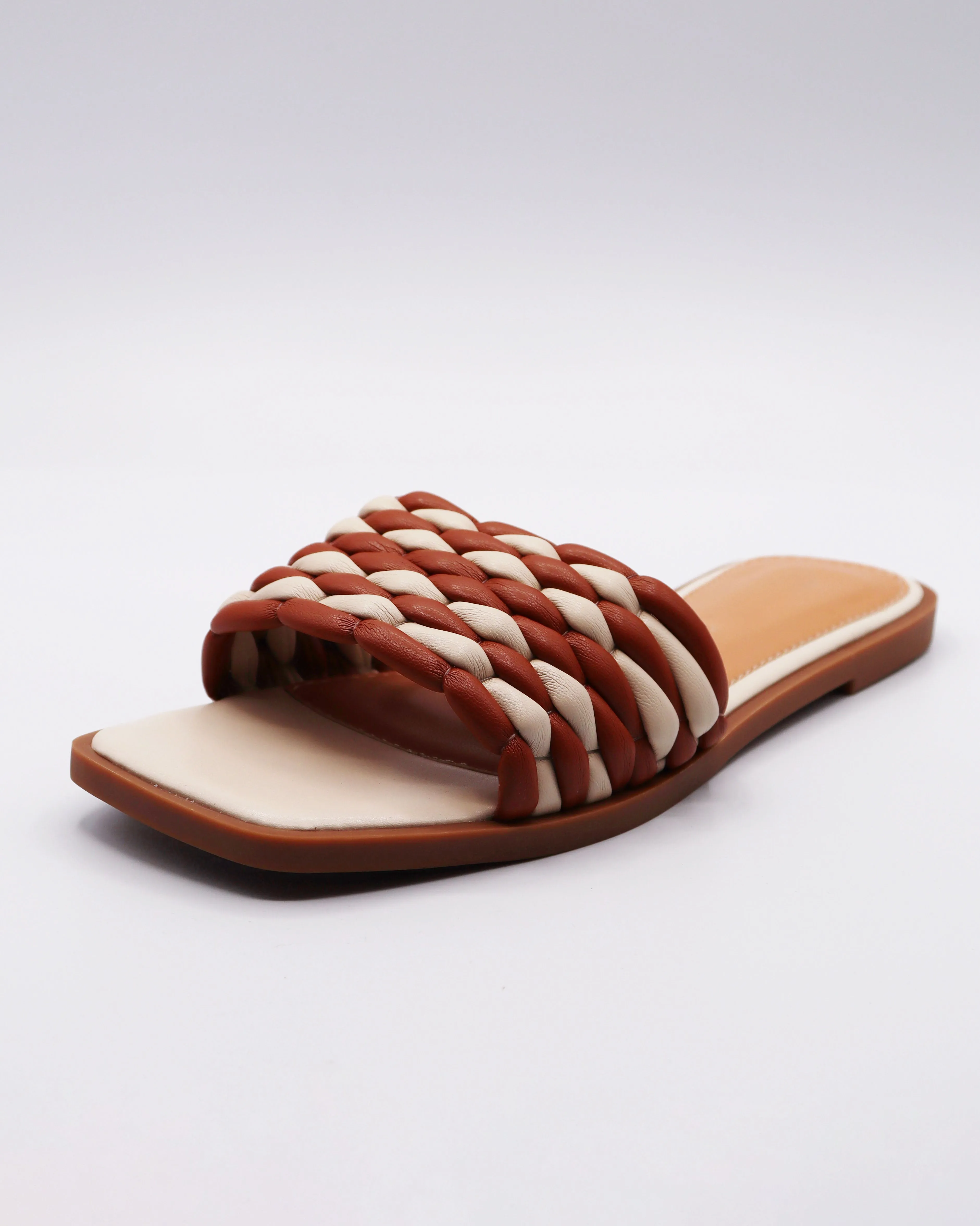 Braided Slide Sandals