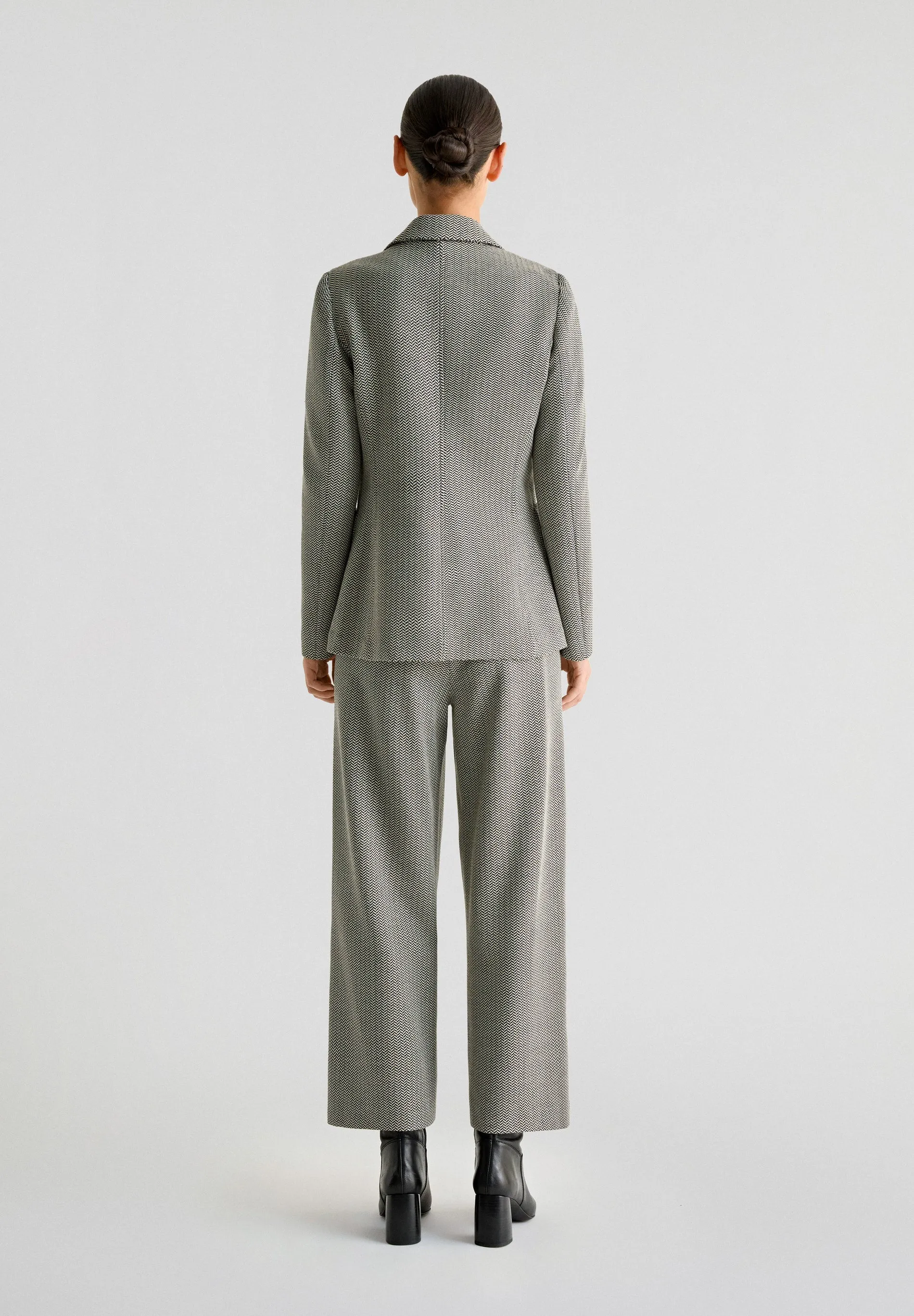 CALÇAS CULOTTES COM ESPIGA
