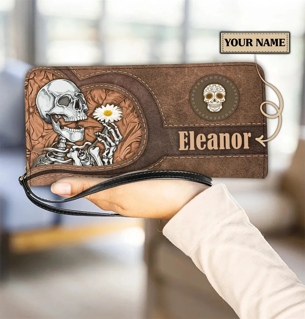 Christianart Personalized Gifts For Women, Women's Wallet Animal Print Wallets Fashion Handbags Wild Long Zipper Clutch Bag Multi-card Women Bag Purse.