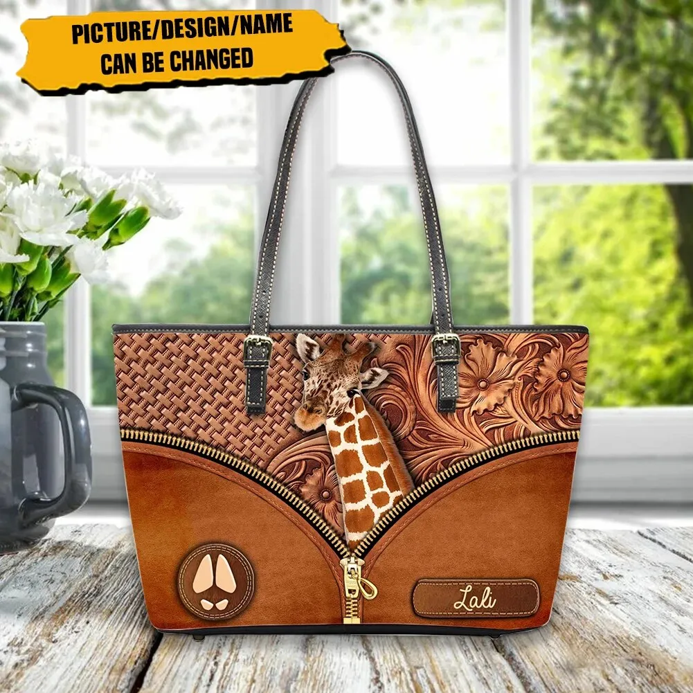 Christianart Personalized Gifts For Women, Women's Wallet Animal Print Wallets Fashion Handbags Wild Long Zipper Clutch Bag Multi-card Women Bag Purse.