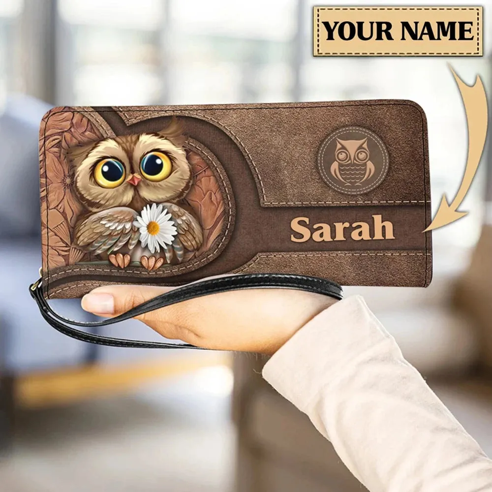 Christianart Personalized Gifts For Women, Women's Wallet Animal Print Wallets Fashion Handbags Wild Long Zipper Clutch Bag Multi-card Women Bag Purse.