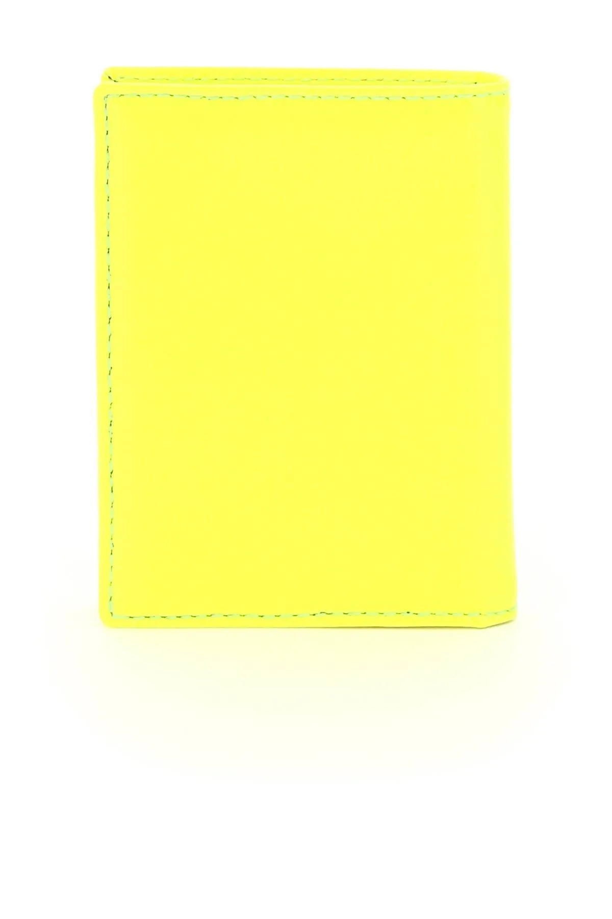 Comme des garcons wallet fluo leather bifold wallet
