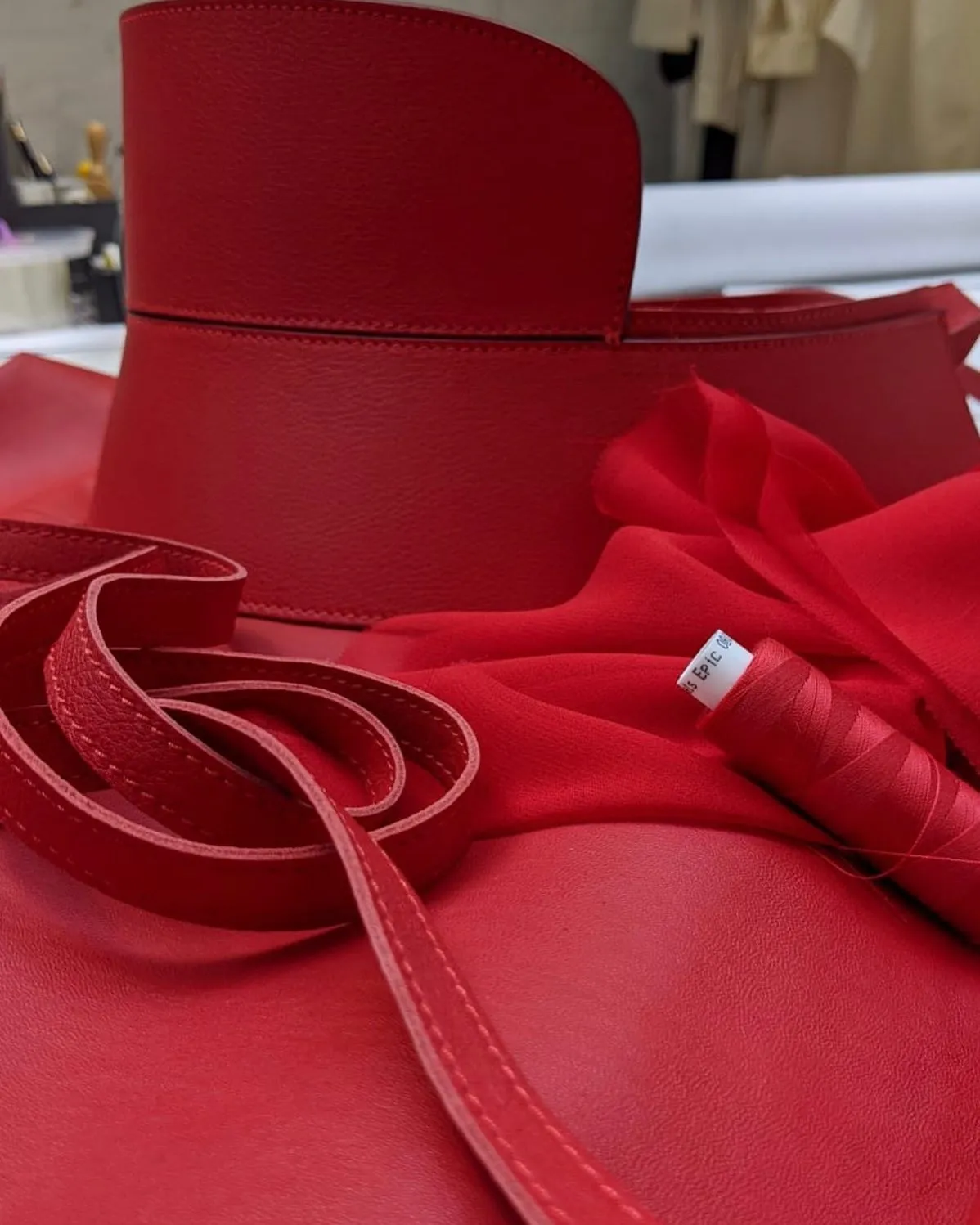 Corset Belt - Red - Special Order