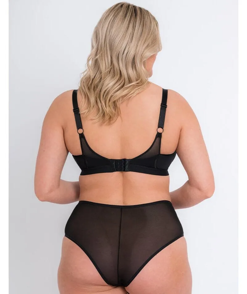Curvy Kate Get Up And Chill Wire-Free Bralette - Black