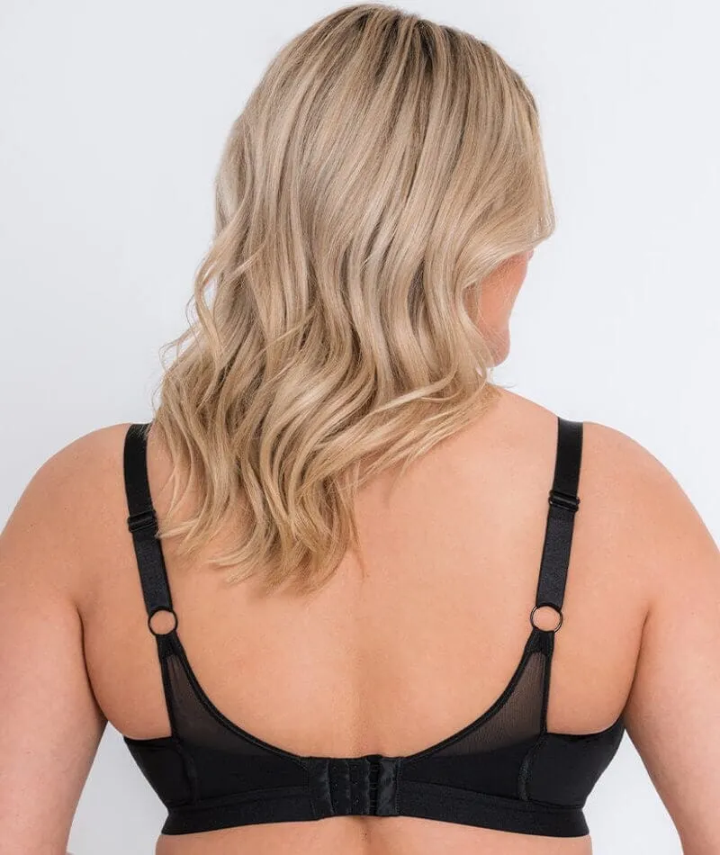 Curvy Kate Get Up And Chill Wire-Free Bralette - Black