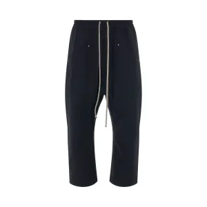DRKSHDW Cargo Drawstring Cropped Pants in Cotton Twill