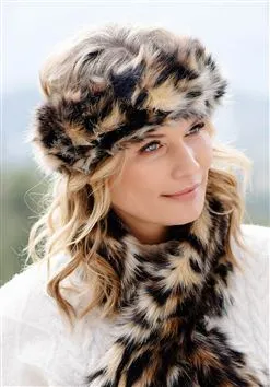 Fabulous Furs Faux Fur Pull Through Scarf