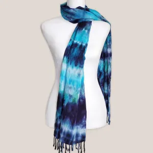 Galapagos Islands Tie Dye Scarf