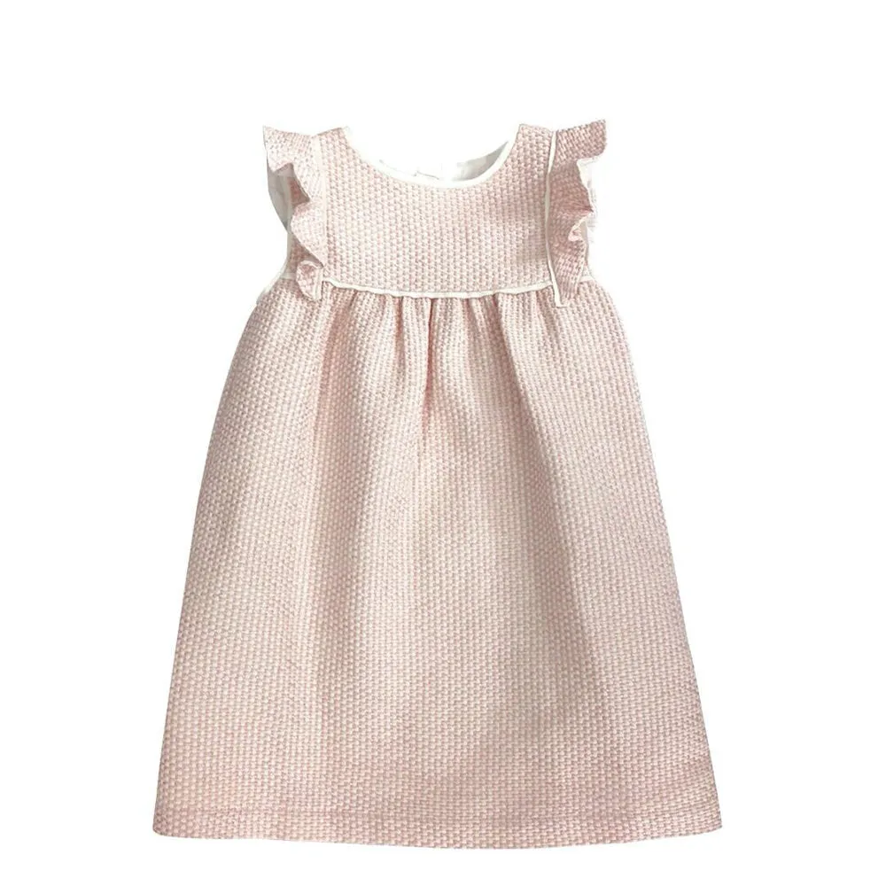 Girls Samia Dress - Blush