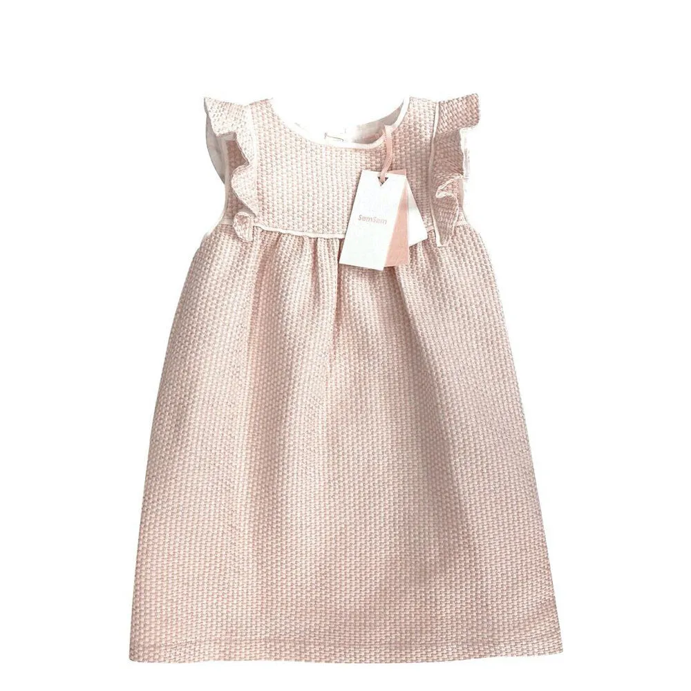 Girls Samia Dress - Blush