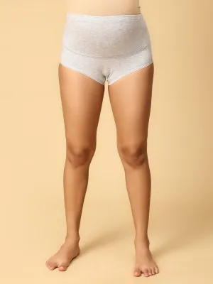 Grey Mama Over Belly Support Panties
