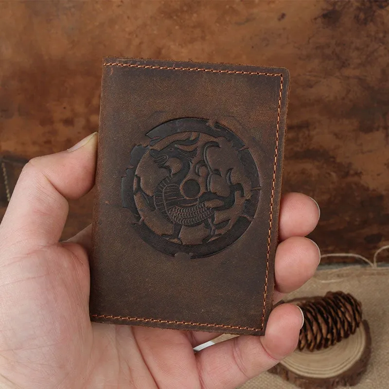 Guardian Seal™ Bi-Fold Leather Card Holder (40% OFF)