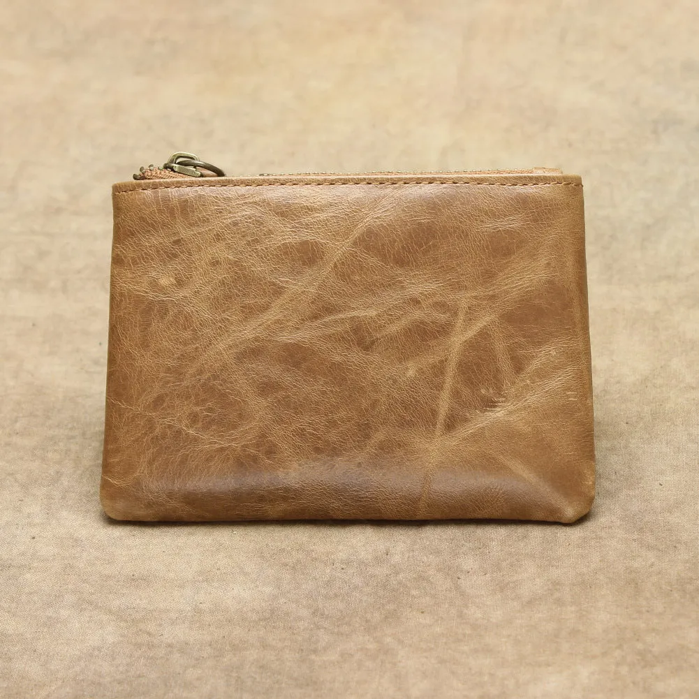 Guardian Seal™ Japanese Leather Coin Bag