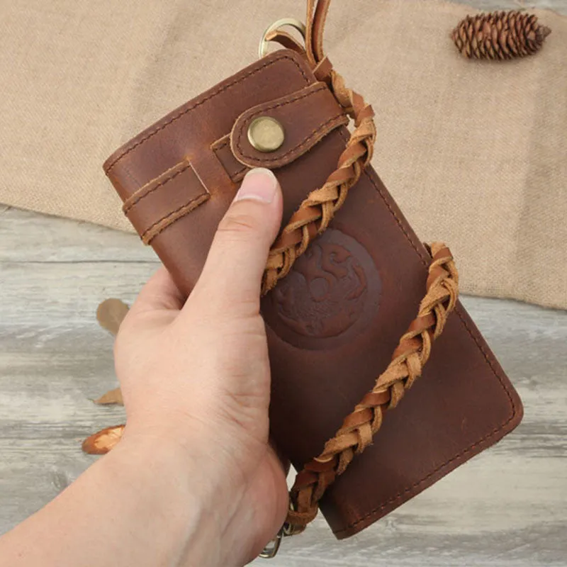 Guardian Seal™ Japanese Tiger Long Leather Wallet (35% OFF)