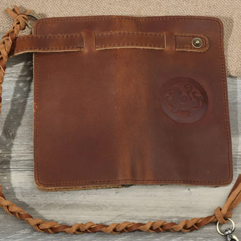 Guardian Seal™ Japanese Tiger Long Leather Wallet (35% OFF)