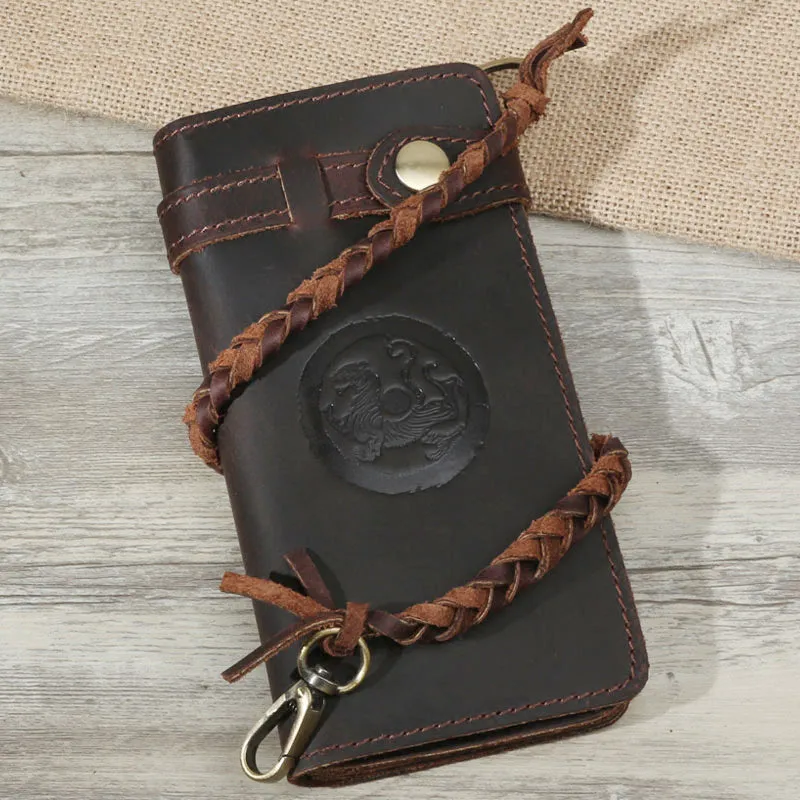 Guardian Seal™ Japanese Tiger Long Leather Wallet (35% OFF)