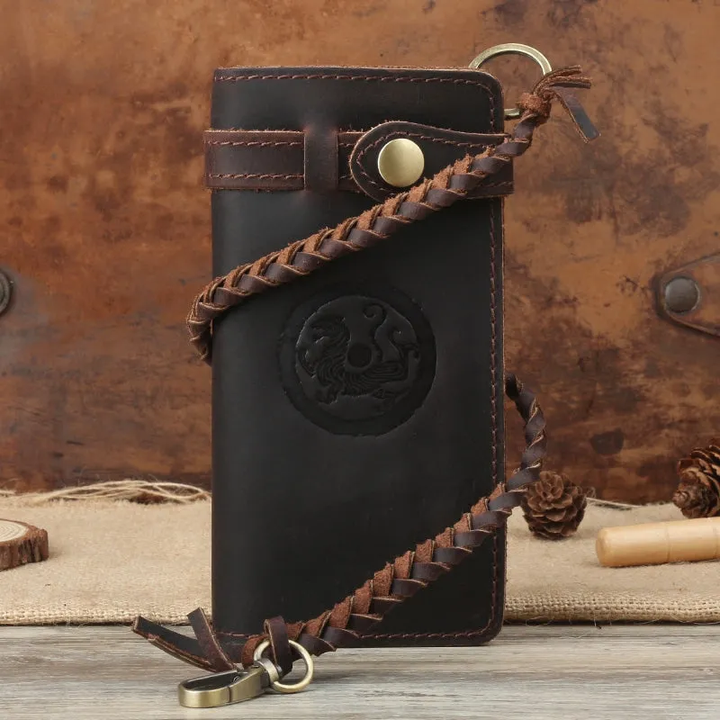 Guardian Seal™ Japanese Tiger Long Leather Wallet (35% OFF)