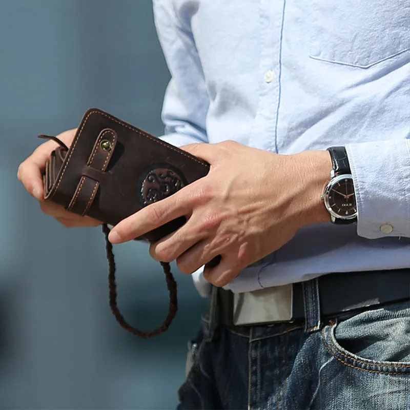 Guardian Seal™ Japanese Tiger Long Leather Wallet (35% OFF)