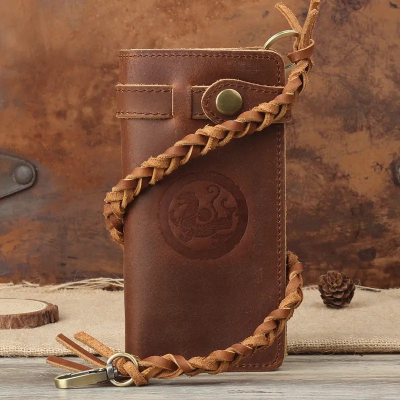 Guardian Seal™ Japanese Tiger Long Leather Wallet (35% OFF)