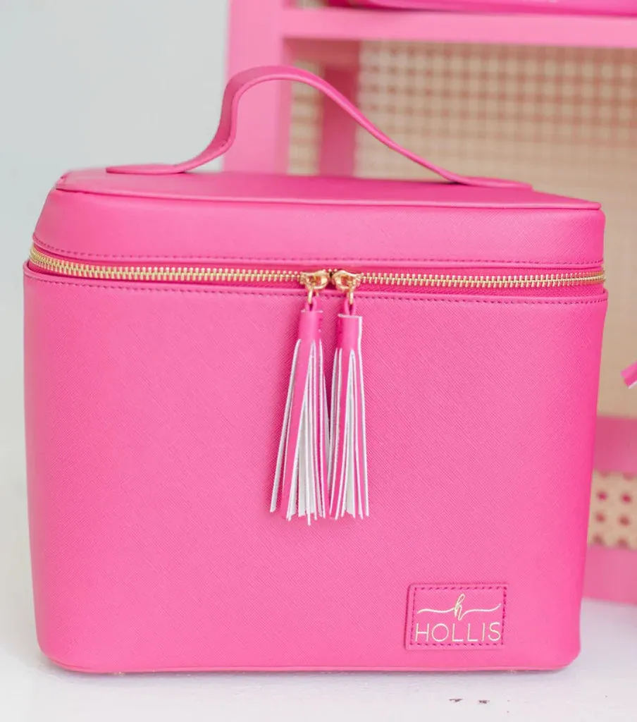 Hollis Lux-Metallic Hot Pink..