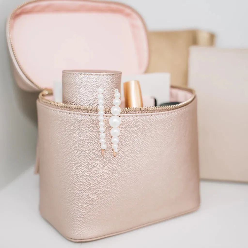 Hollis Mini Lux- Rose Gold..