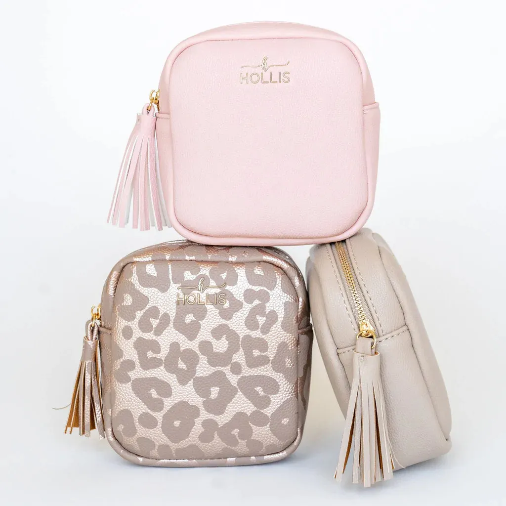 Hollis Tech Pouch-Leopard..