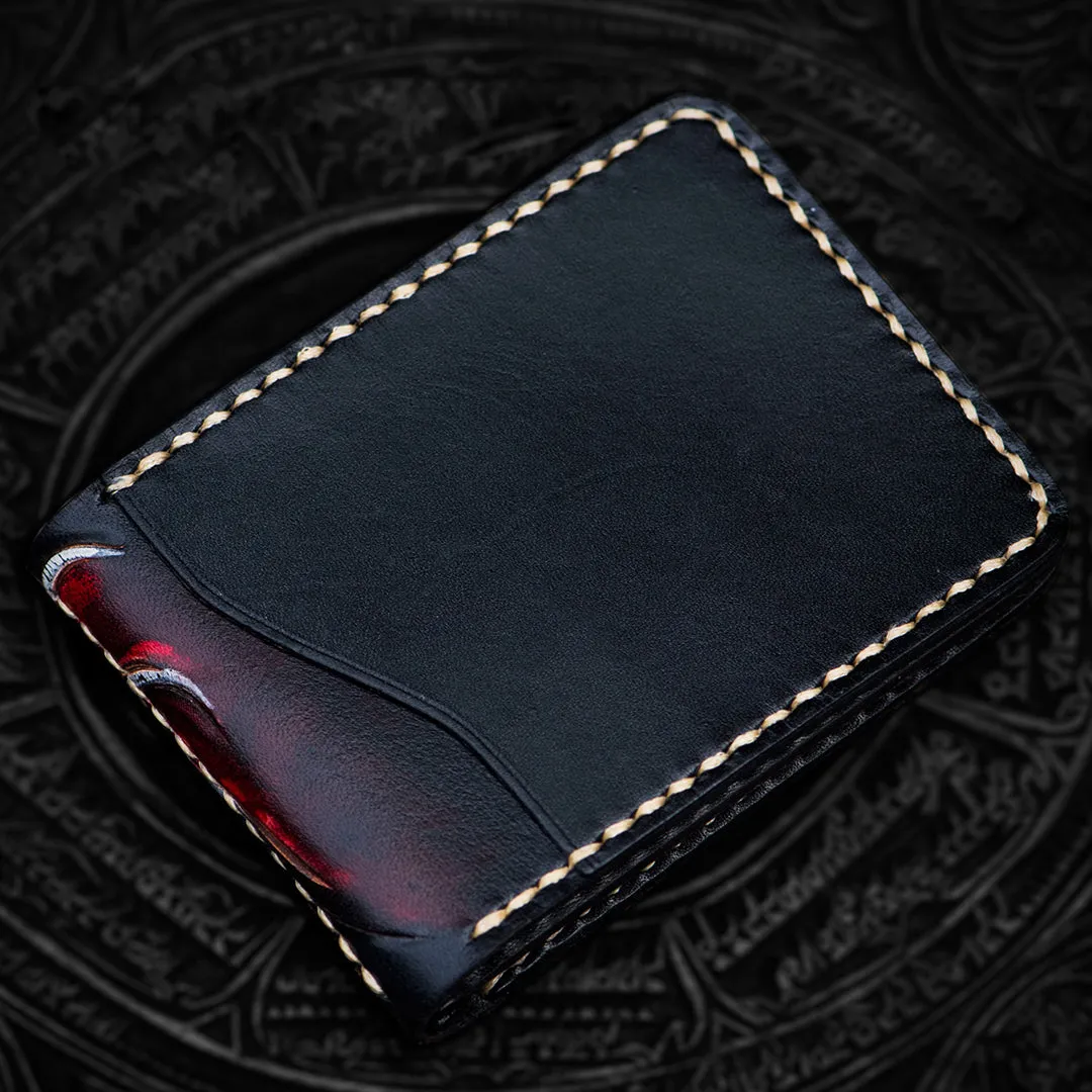 Hundred Ghosts™ Irezumi Japanese Leather Cardholder (20% OFF)