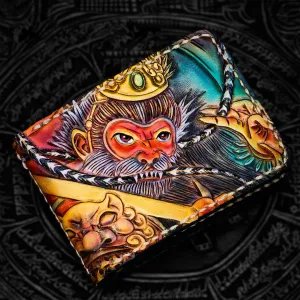 Hundred Ghosts™ Irezumi Japanese Leather Cardholder (20% OFF)