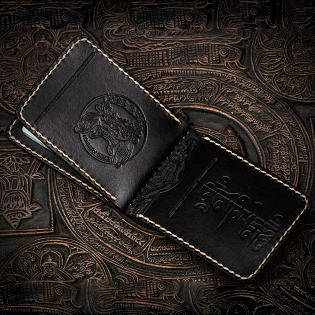 Hundred Ghosts™ Irezumi Japanese Leather Cardholder (20% OFF)