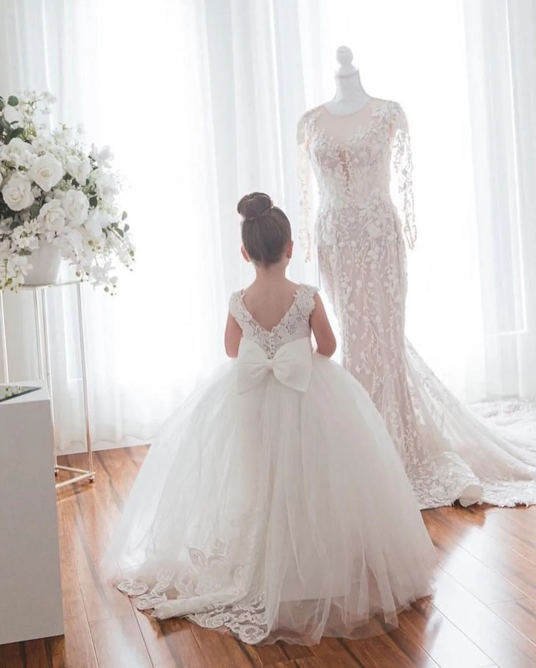 Lace Tulle Flower
