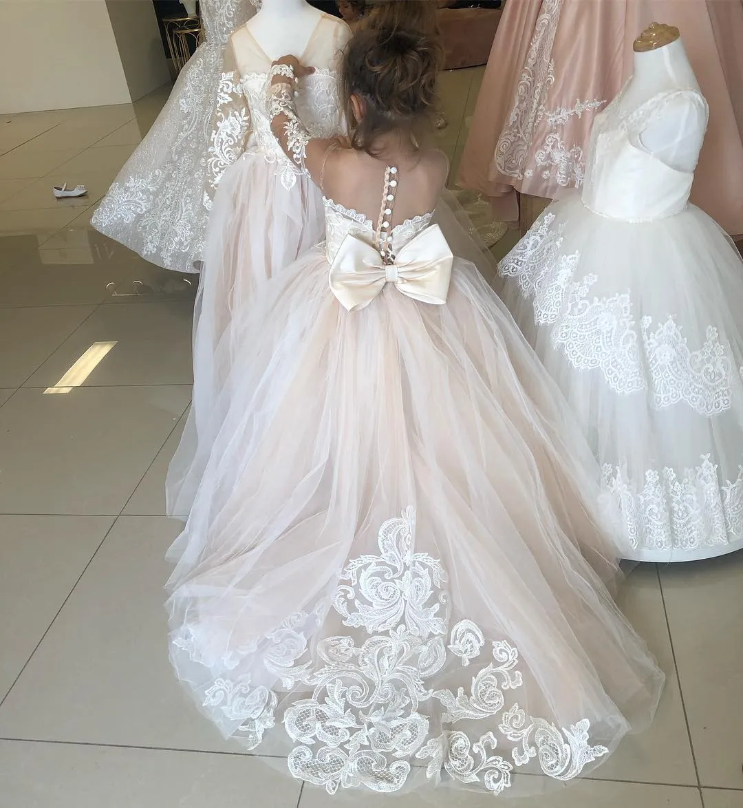 Lace Tulle Flower
