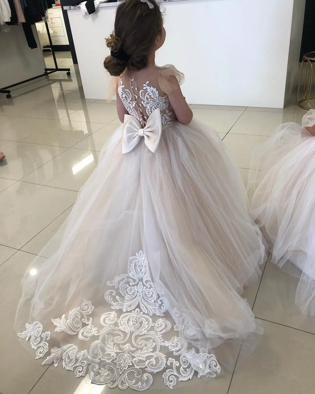 Lace Tulle Flower