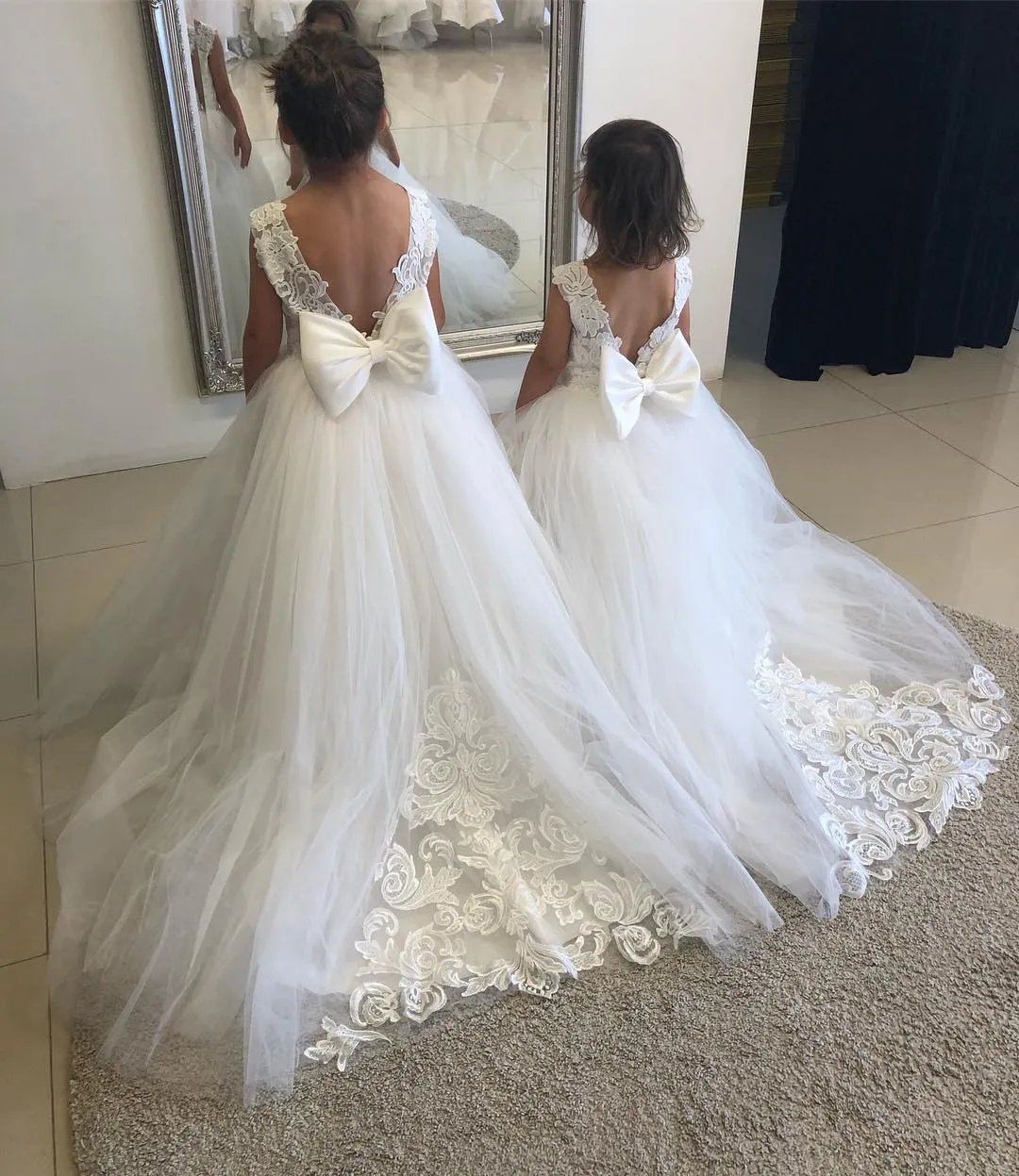 Lace Tulle Flower