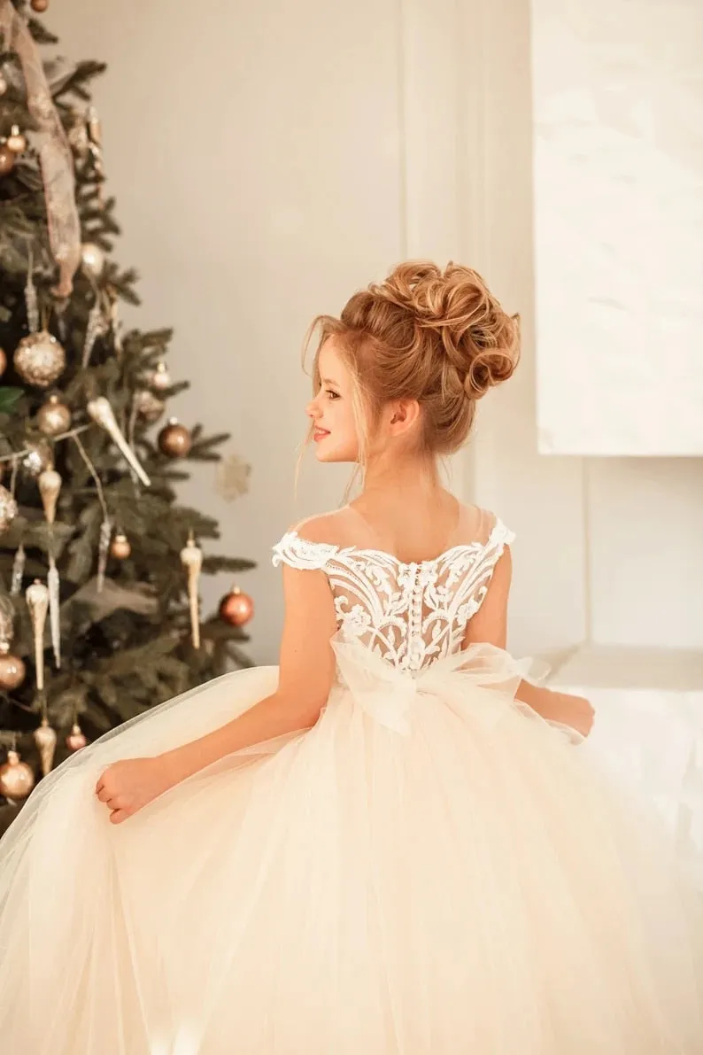 Lace Tulle Flower