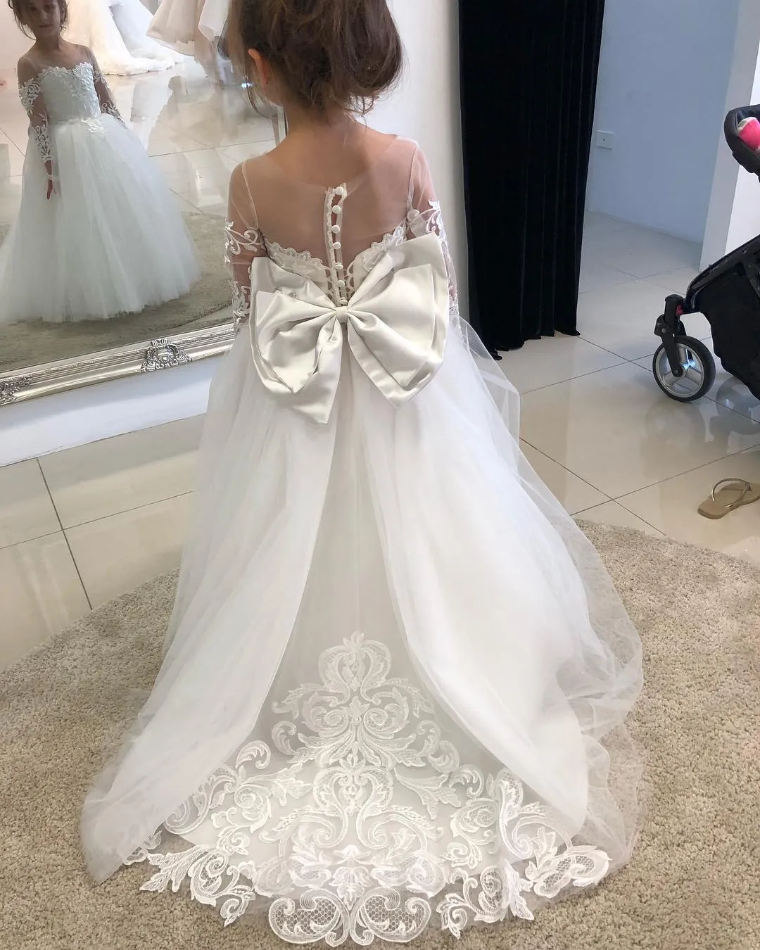 Lace Tulle Flower