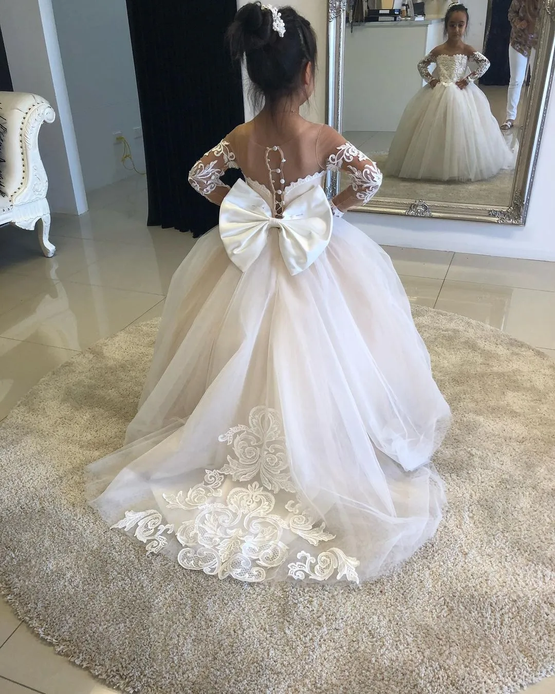 Lace Tulle Flower