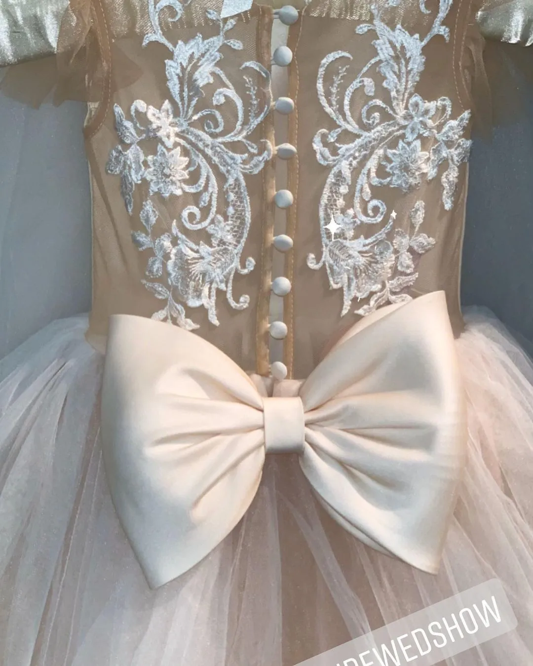 Lace Tulle Flower