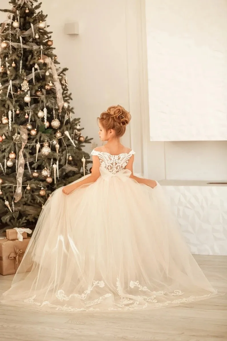 Lace Tulle Flower