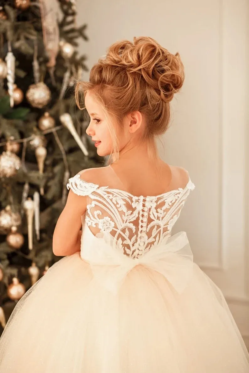 Lace Tulle Flower