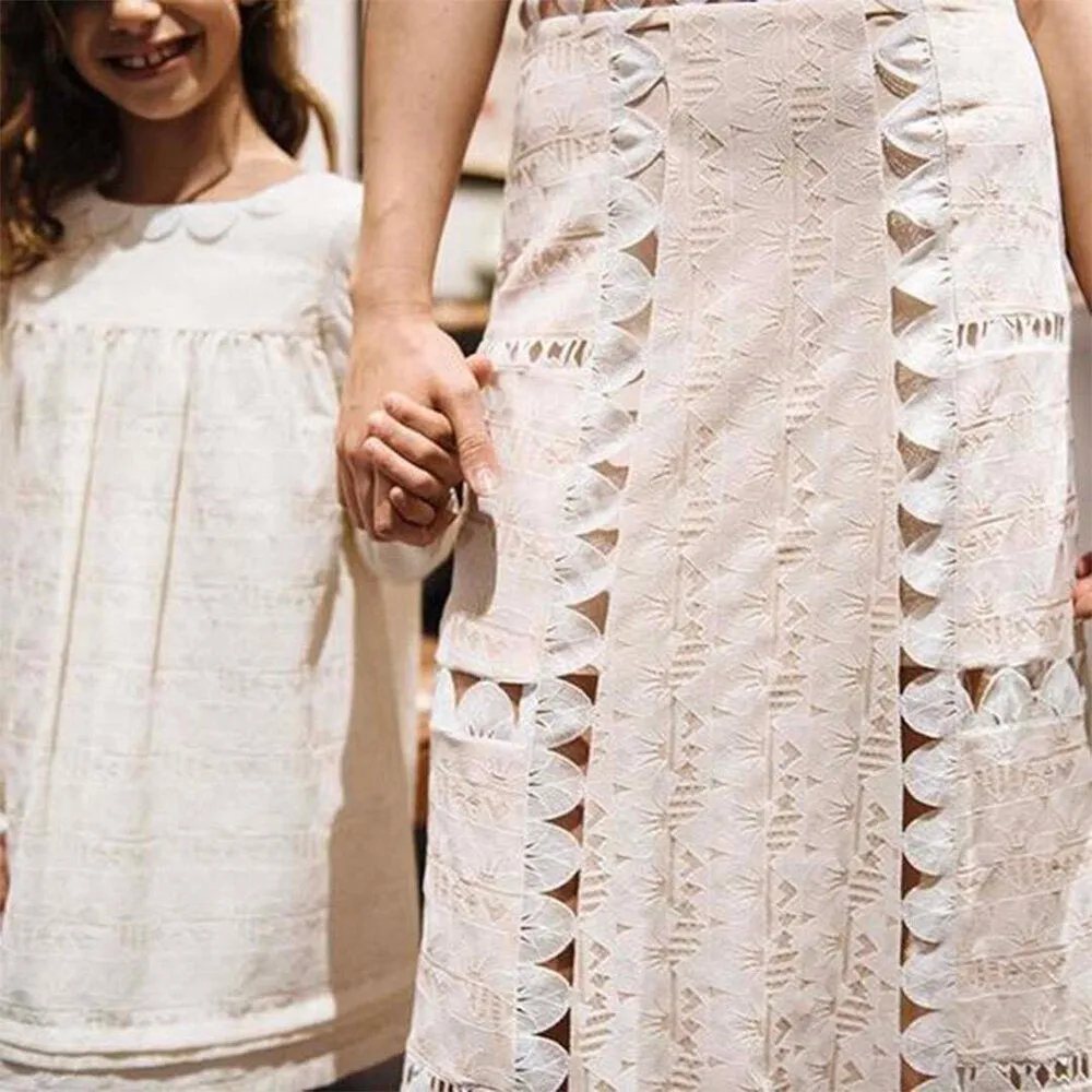 Lotus Long Dress - Blush