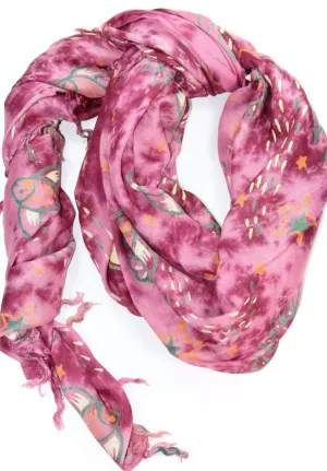 Love The Stars & Sea Print Sarong Wrap