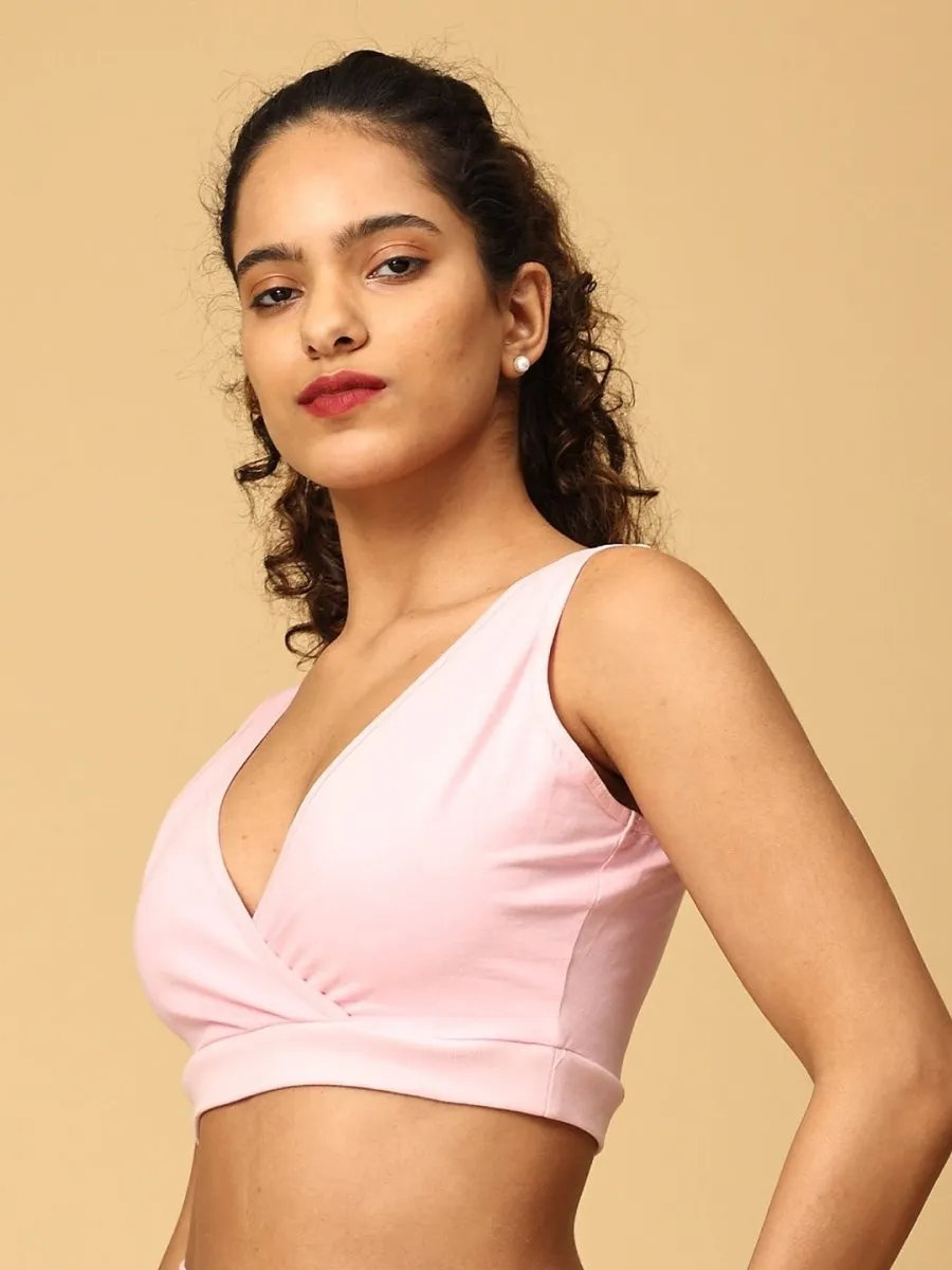 Maternity Nursing Sleep Bra - Rose Pink