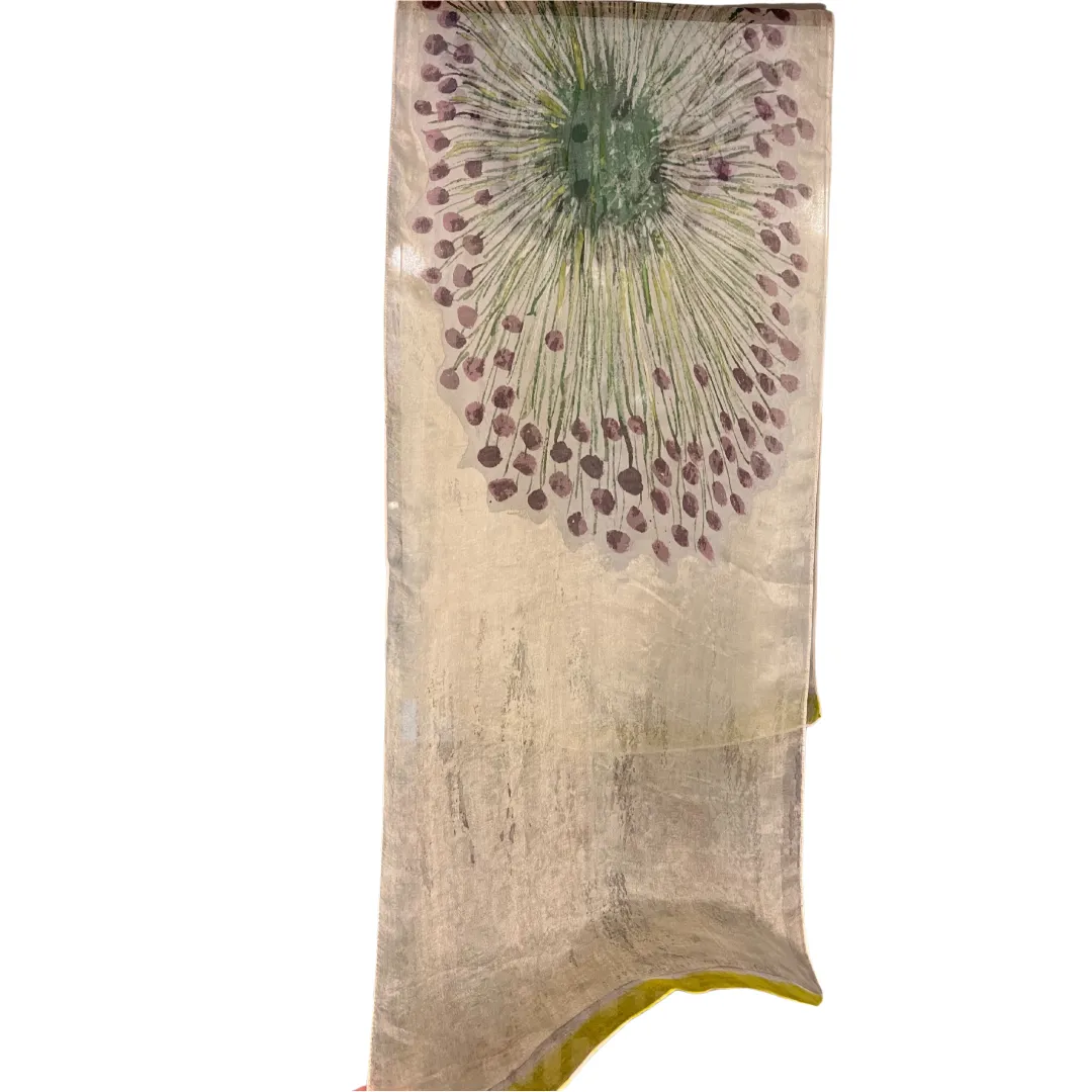 Medium Silk Hand-Painted Scarves by Yuh Okano