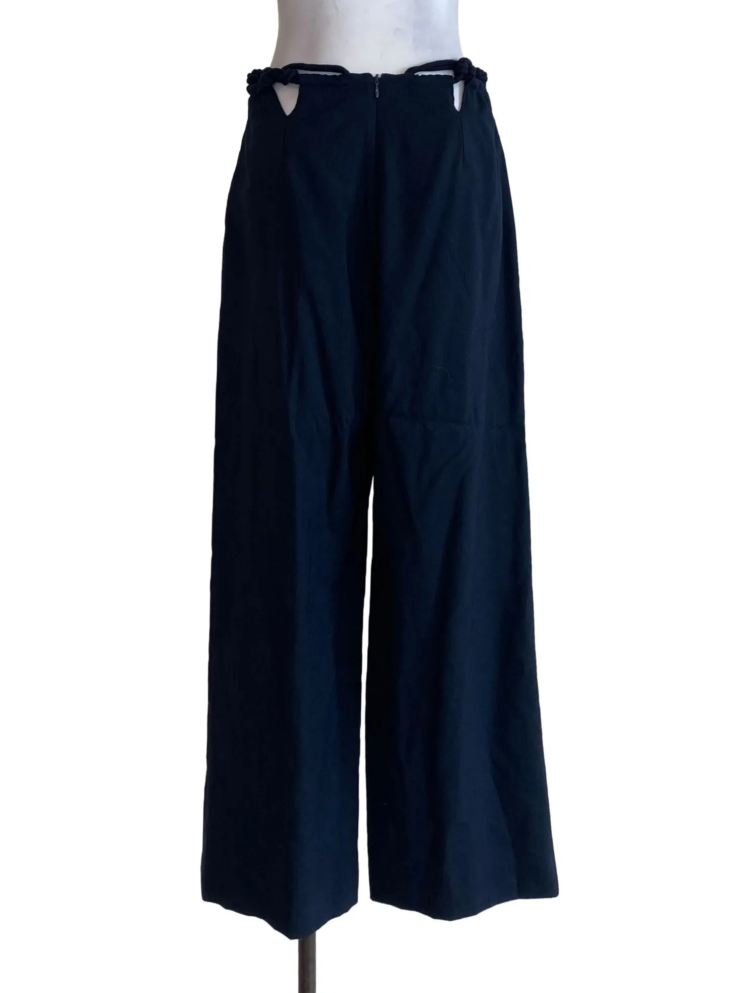 Navy Blue Twill Pants