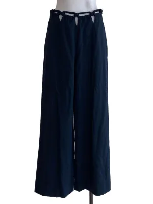Navy Blue Twill Pants