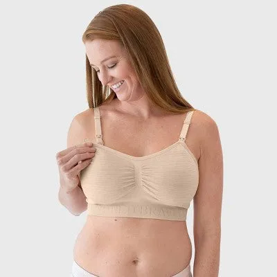 New - Kindred Bravely Women's Sublime Pumping   Nursing Hands Free Bra - Beige S