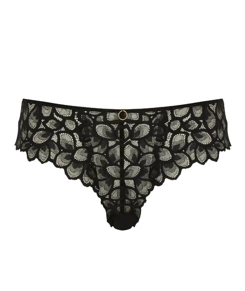 Panache Allure Brief - Black/Latte